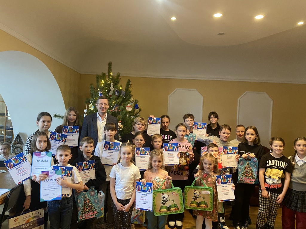 «Омскоблгаз» подвел итоги конкурсов детских рисунков